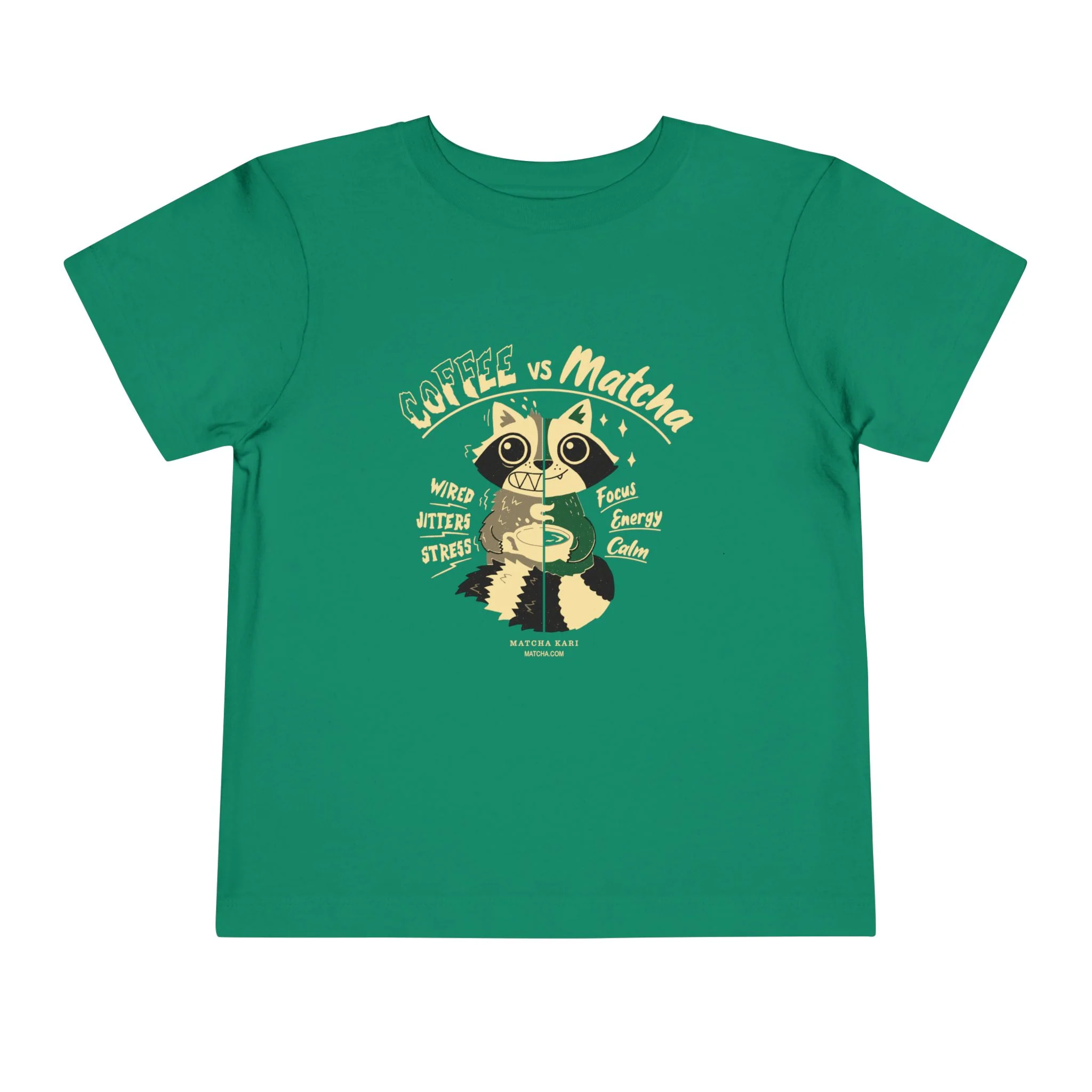 Coffee vs Matcha Toddler Tee - Image 2