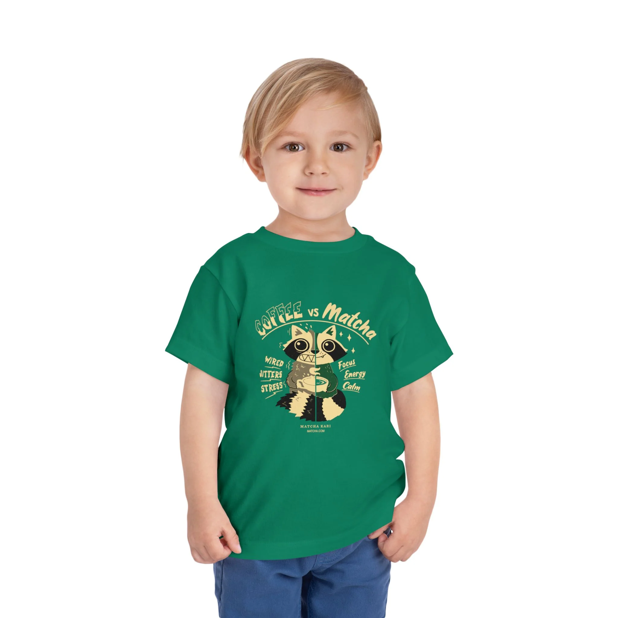 Coffee vs Matcha Toddler Tee - Image 7