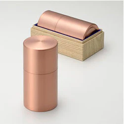 Copper Matcha Caddy | Japanese Tea Storage Chazutsu - Image 7