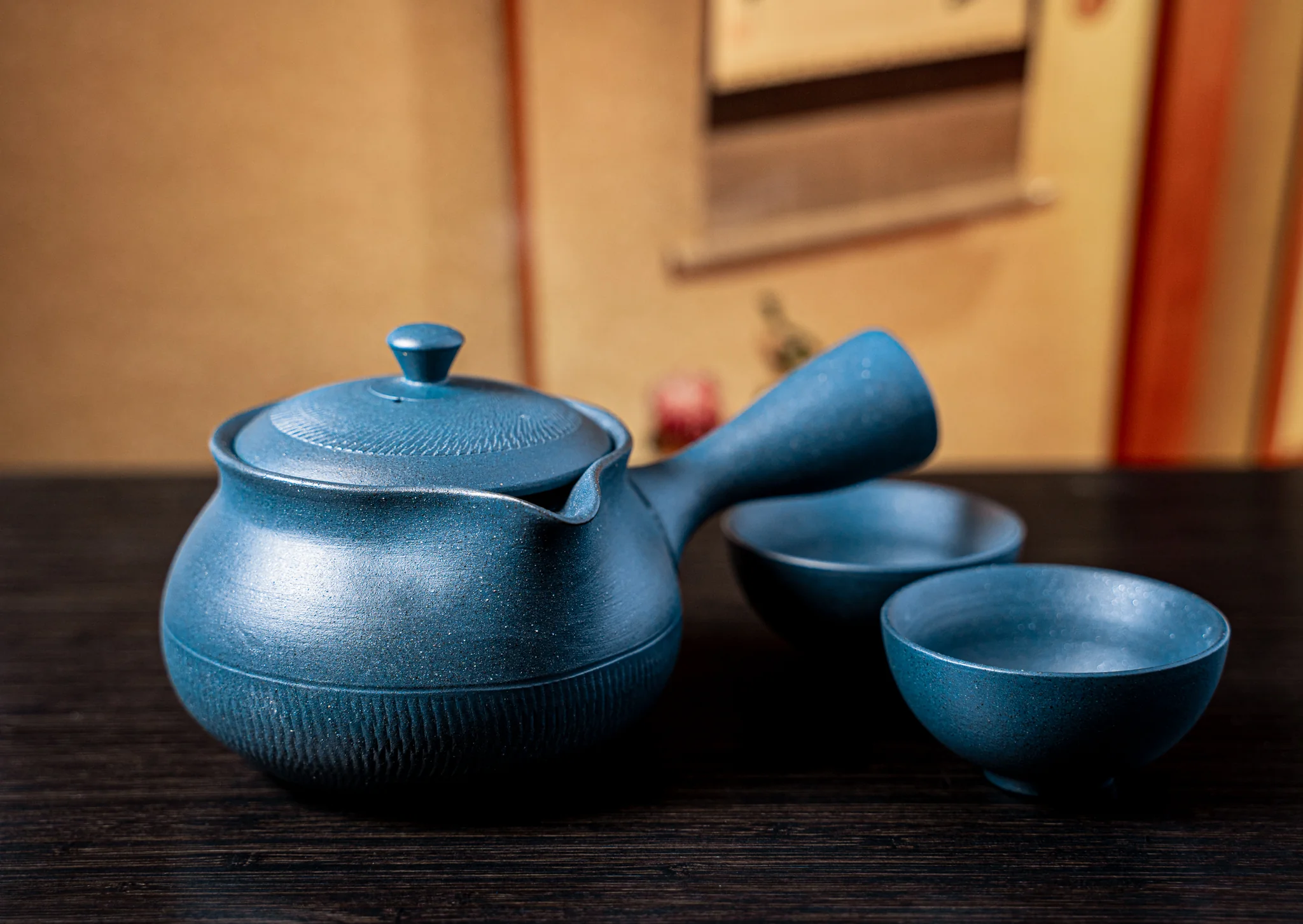 Japanese Kyusu & Tea Pot Set | Loose Leaf Tea Kit - Image 12