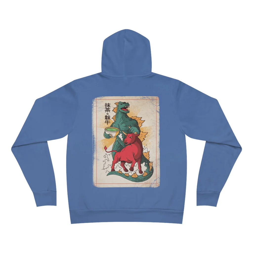 Matcha vs. Bull of Red Color Hoodie - Image 7