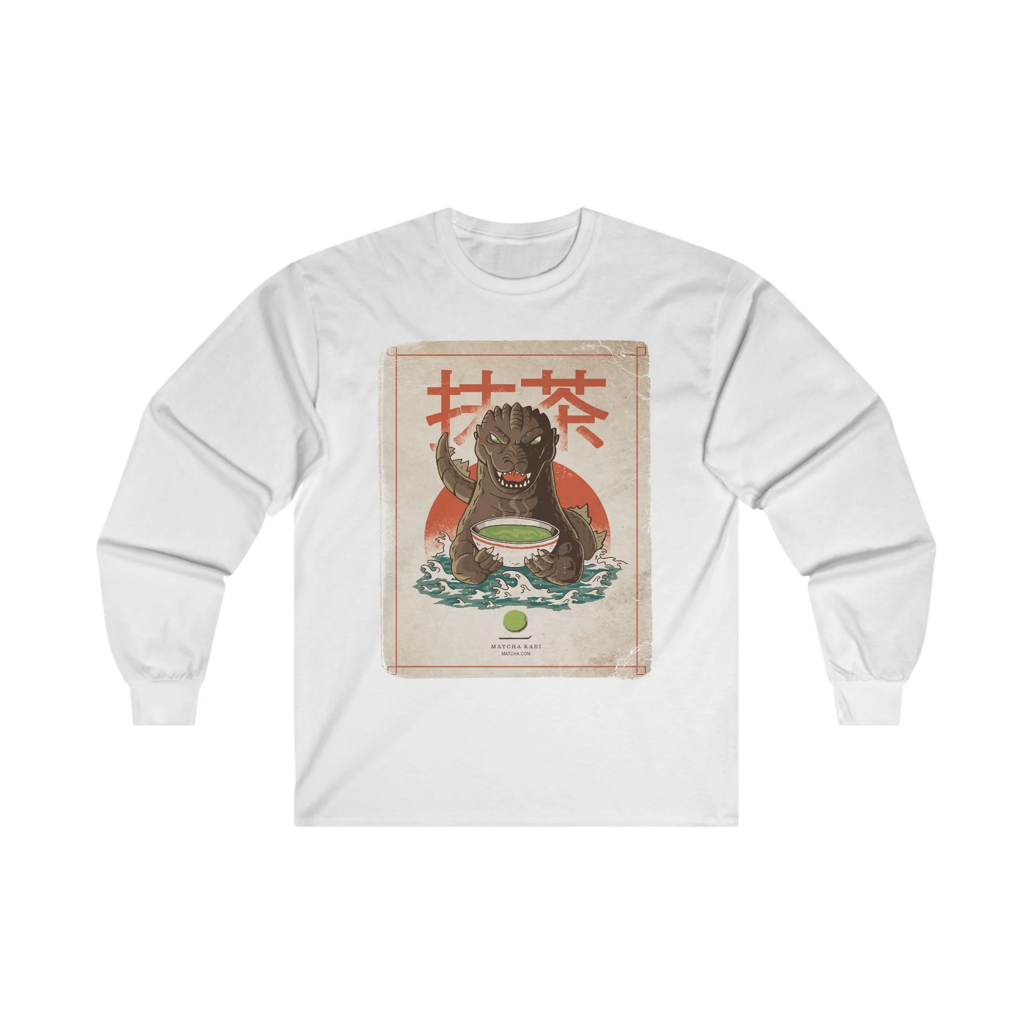 Matcha Zilla 2 Long Sleeve Tee - Image 2