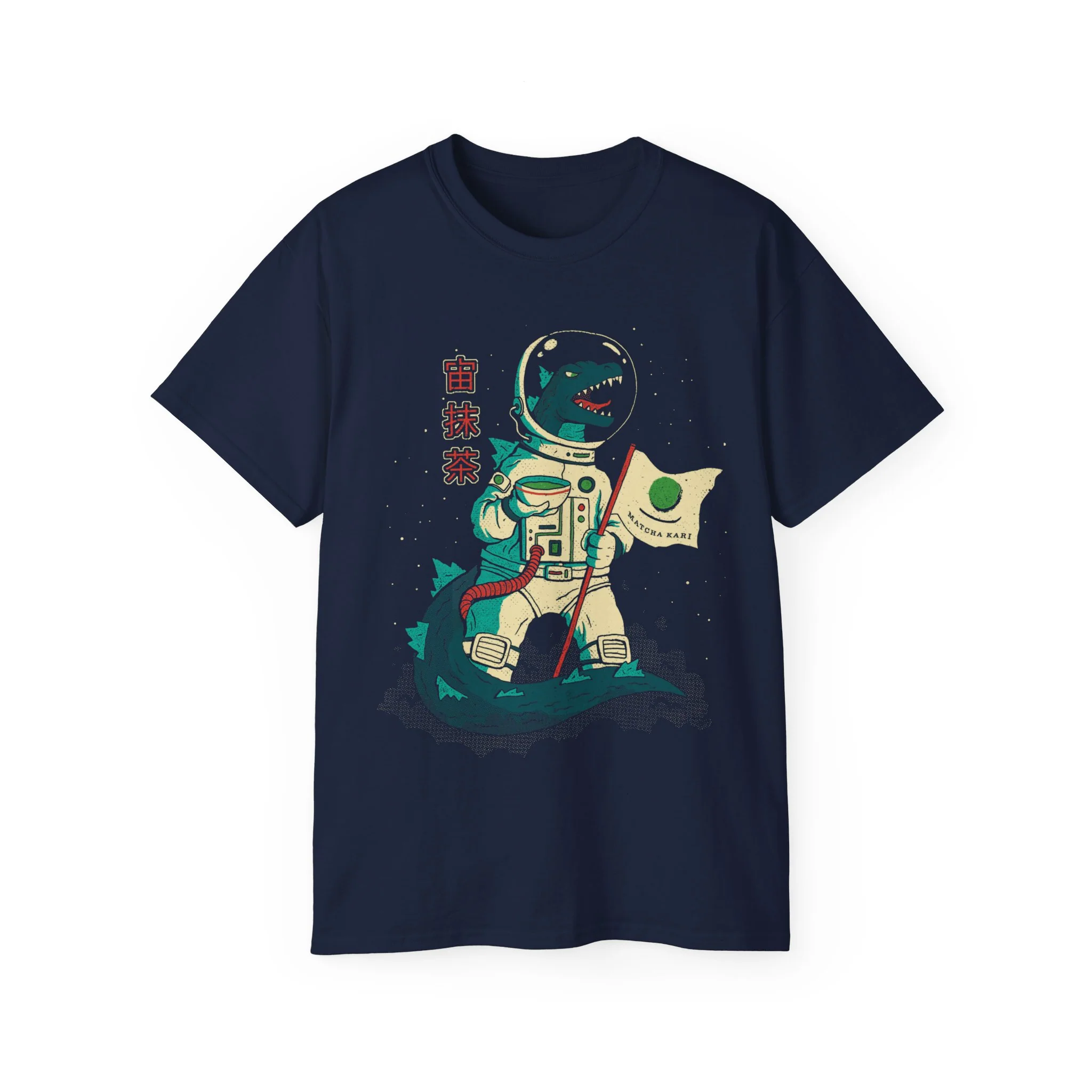Matchazilla in Space Shortsleeve - Image 3