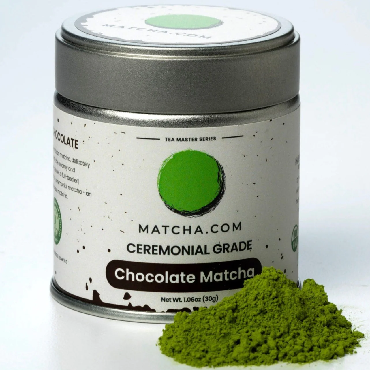 Flavored Matcha, Organic Ceremonial Matcha Flavors (Chocolate / Vanilla)