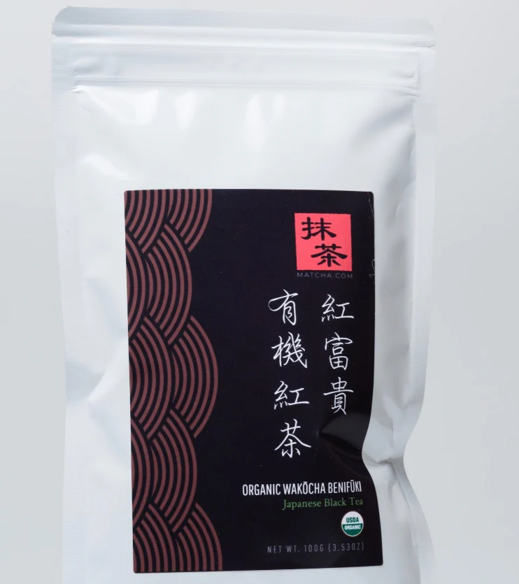 Organic Japanese Black Tea Wakōcha Benifuki - Image 2