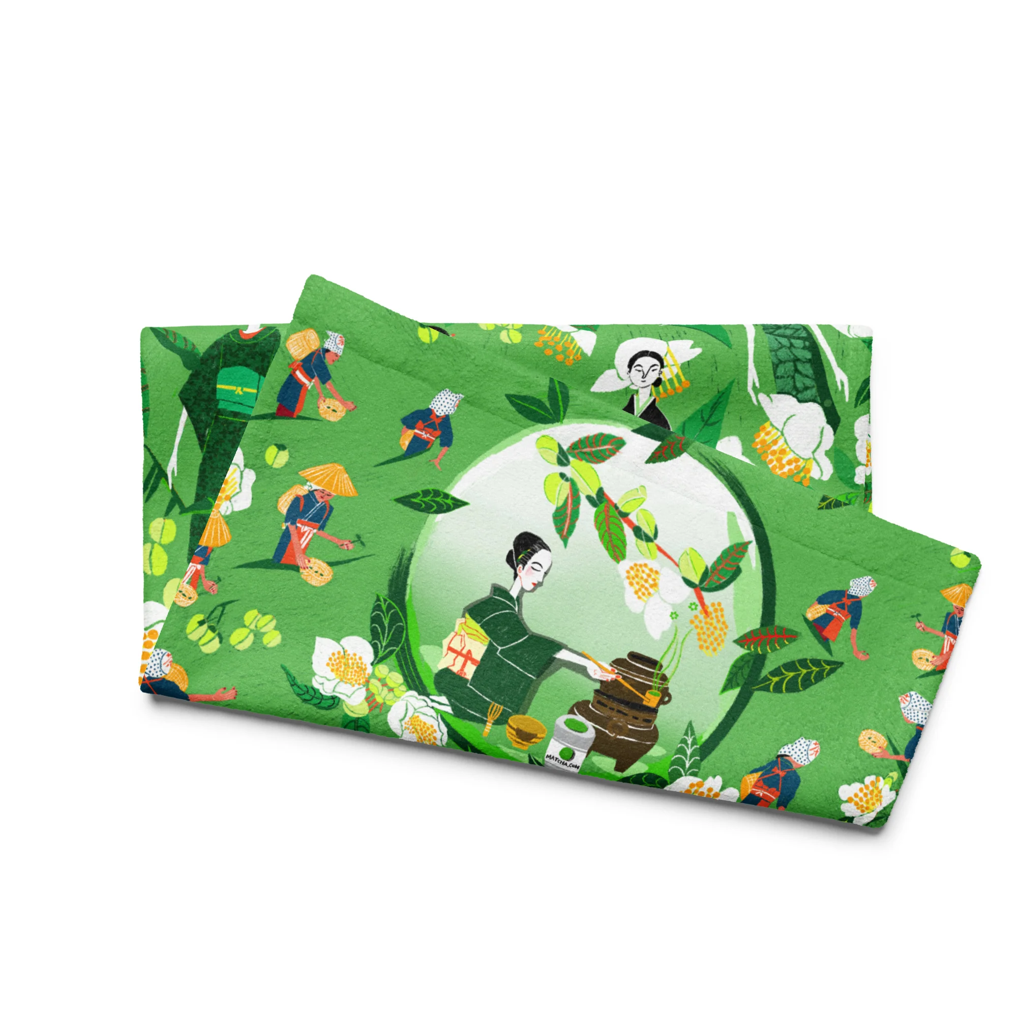 Yuki x Matcha.com Women Who Matcha Tea Towel - Image 2